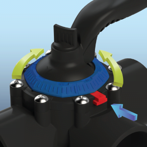 Emaux FLEX diverter valve Revolutionary Dial Design